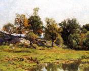 Summer Landscape - 休·博尔顿·休琼斯